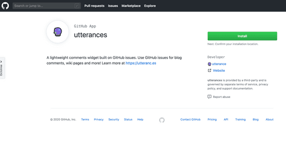 Install Utterances-1